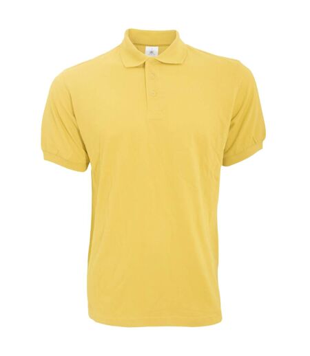 Polo À Manches Courtes Safran Homme Or B&C