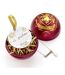 Harry Potter Gryffindor Christmas Bauble (Maroon/Gold) (One Size) - UTTA9681