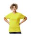 T-shirt adulte vert fluo Gildan