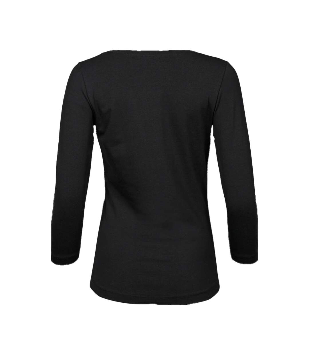Womens/ladies 3/4 Sleeve T-shirt Black Tee Jays-2