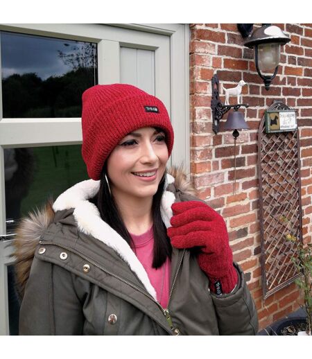Ladies Outdoor Chenille 3M Fleece Lined Thinsulate Winter Gloves
