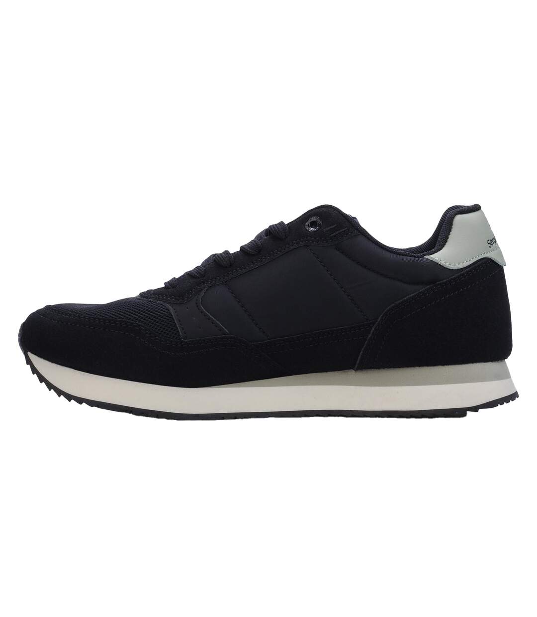 Baskets Motif/style Logo Monza Homme Noir Blanc Pervenche Sergio Tacchini-3