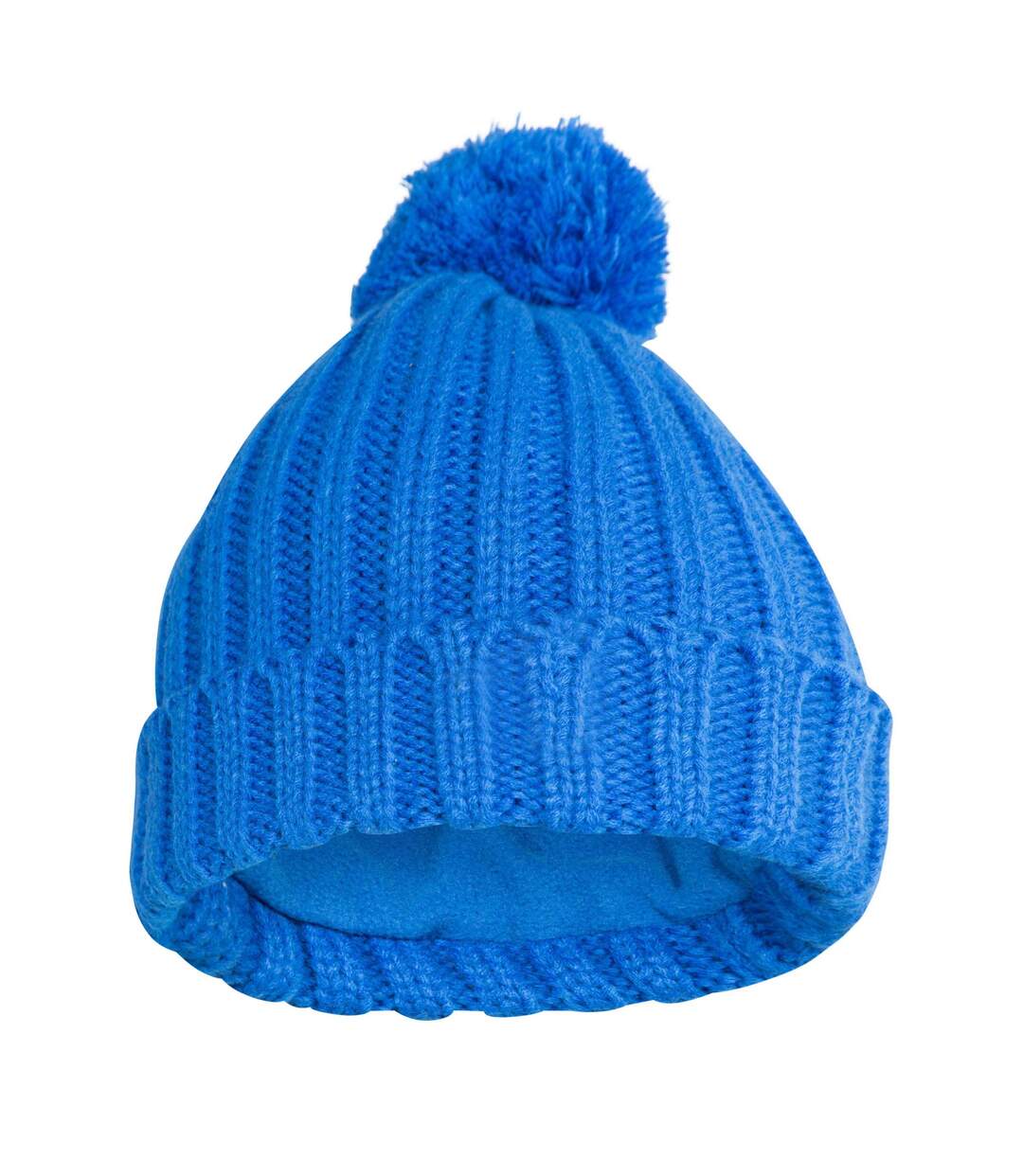 Bonnet à pompon hommes bleu Trespass