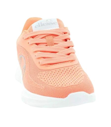 Baskets Motif/style Logo Como Femme Saumon Blanc Ellesse