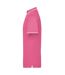 Polo Homme Rose Blanc James And Nicholson-3