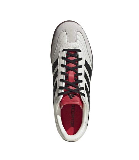 Baskets Futsal Motif/style Détail Rayé Predator Freestyle Homme Blanc Noir Rubis Adidas