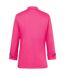 Womens/ladies Larissa Chef Jacket Pink Karlowsky-2