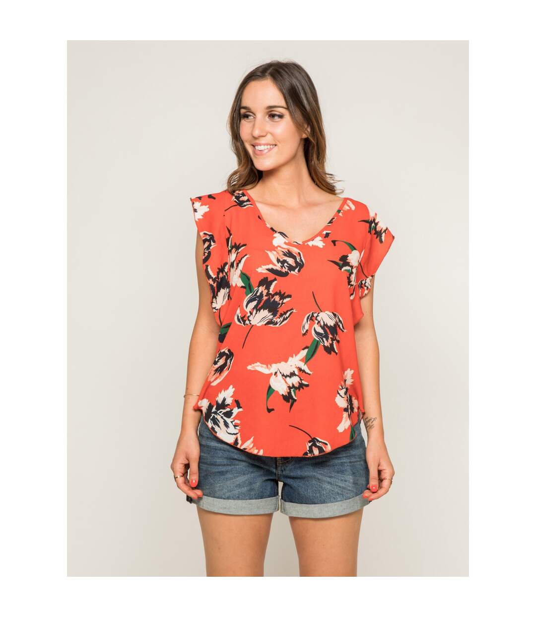 Blouse imprimée FORAGE - Dona X Lisa-1
