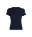 T-shirt Motif/style Logo Femme Bleu Marine Foncé Tommy Jeans-1