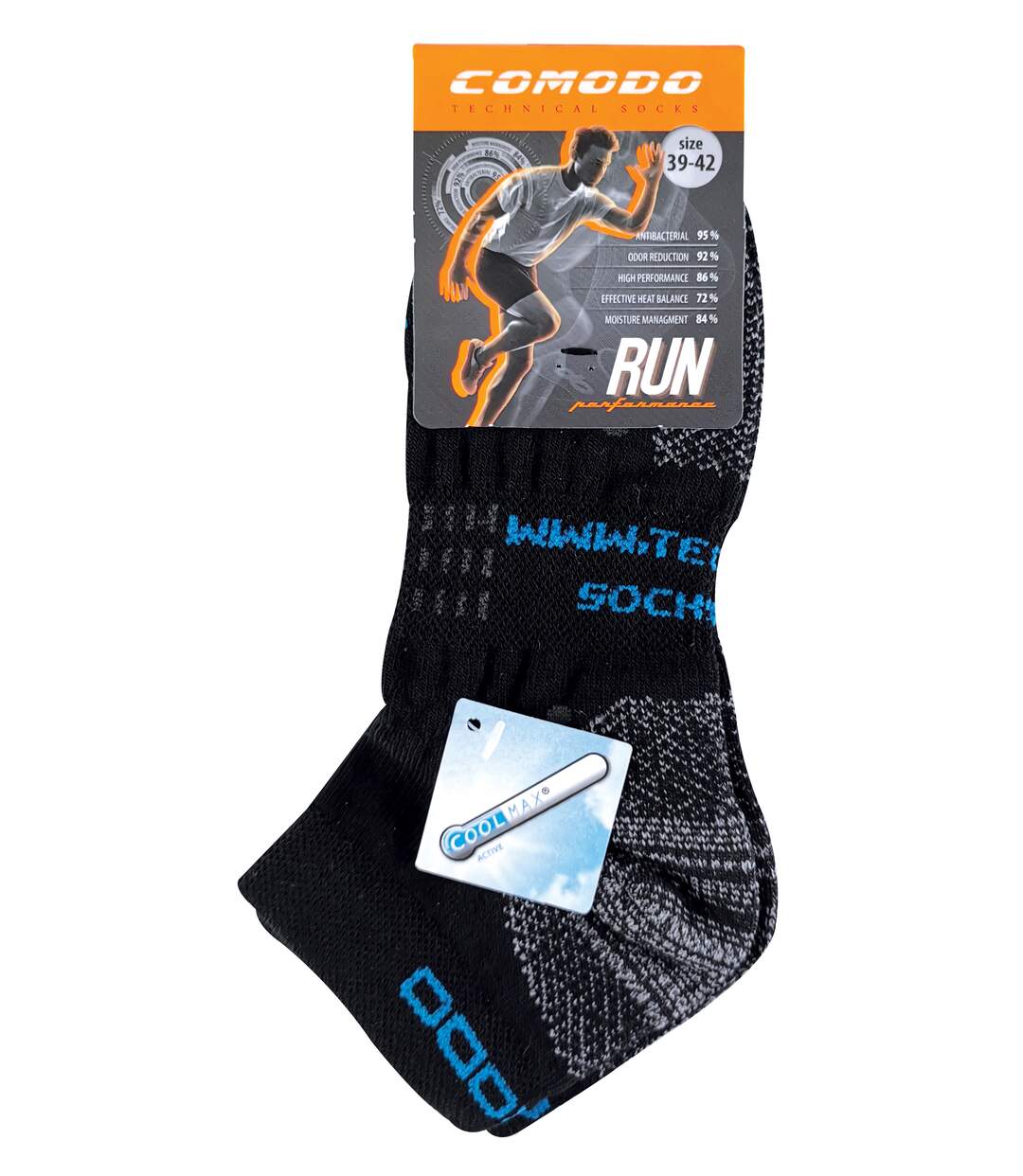 COMODO - Mens & Ladies Coolmax Running Socks