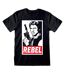 Star Wars - T-shirt REBEL - Adulte (Noir) - UTHE582