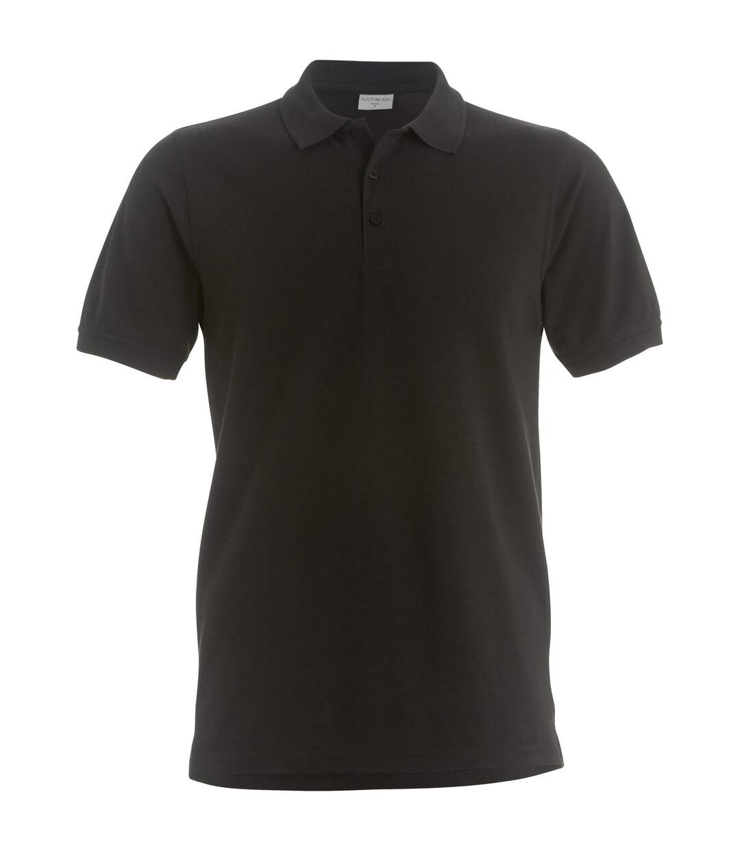 Polo à manches courtes et coupe cintrée homme graphite Kustom Kit-1