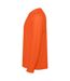 T-shirt Manches Longues Estoril Adulte Orange Feu Roly-3