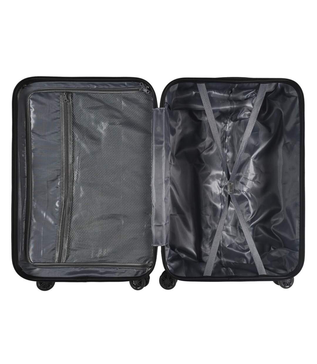 Lot de 4 Valises & Vanity Tokyo 100L Gris-2