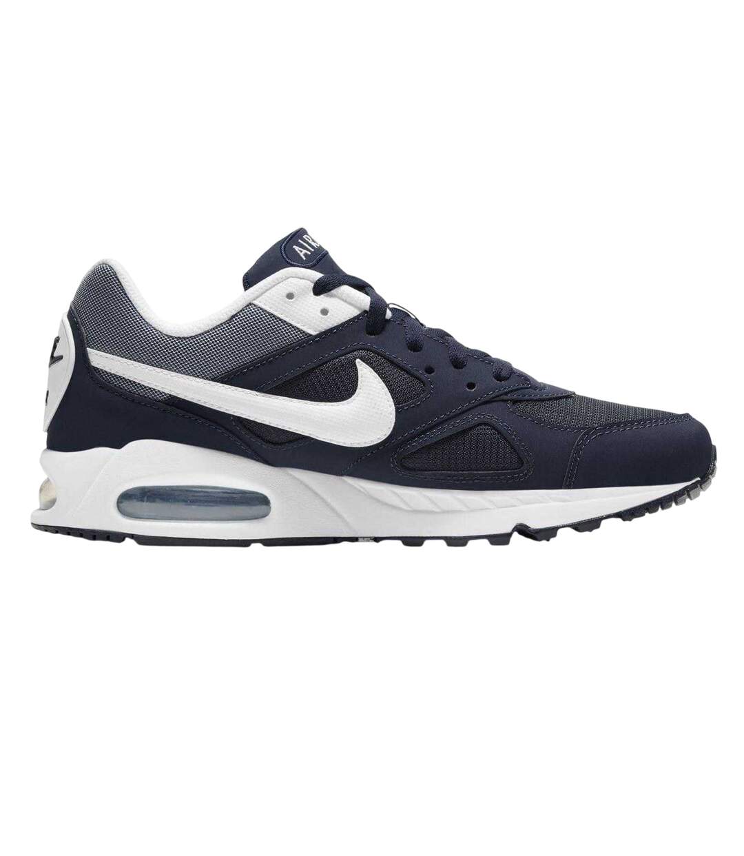 Mens Air Max Leather Trainers Navy White Nike-1