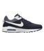 Mens Air Max Leather Trainers Navy White Nike-1
