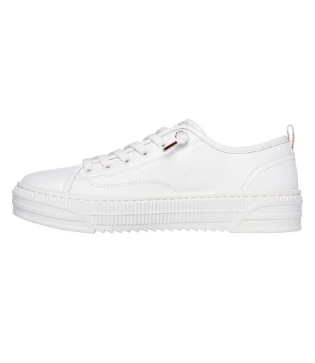 Baskets Bobs Copa Femme Blanc Skechers