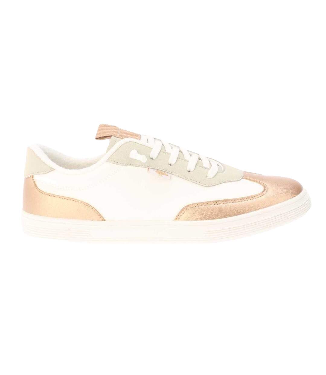 Baskets Zap Femme Blanc Jaune Or Rocket Dog-3
