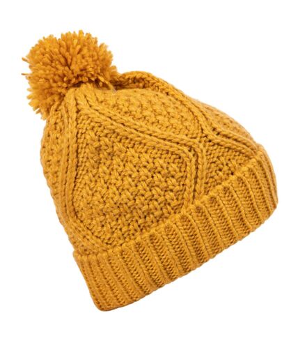 Womens/ladies zyra knitted beanie honeybee Trespass