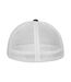 Casquette Trucker Motif/style Deux Tons Noir Blanc Flexfit-2