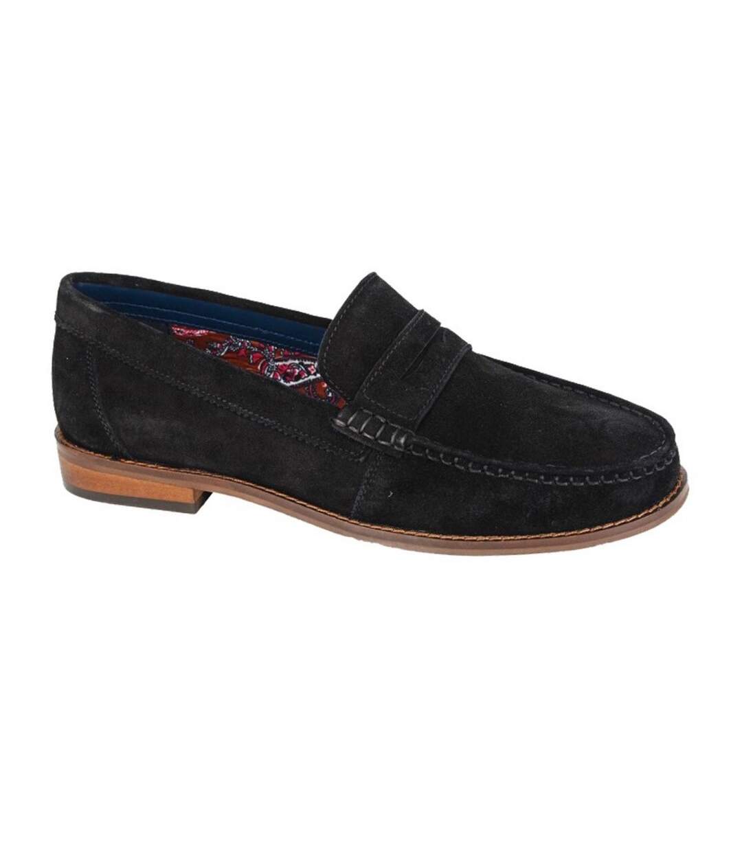 Mocassins homme noir Roamers