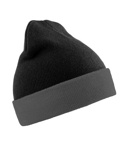 Bonnet compass adulte noir / gris Result Genuine Recycled