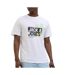 T-shirt blanc homme jack & jones axon - l-1