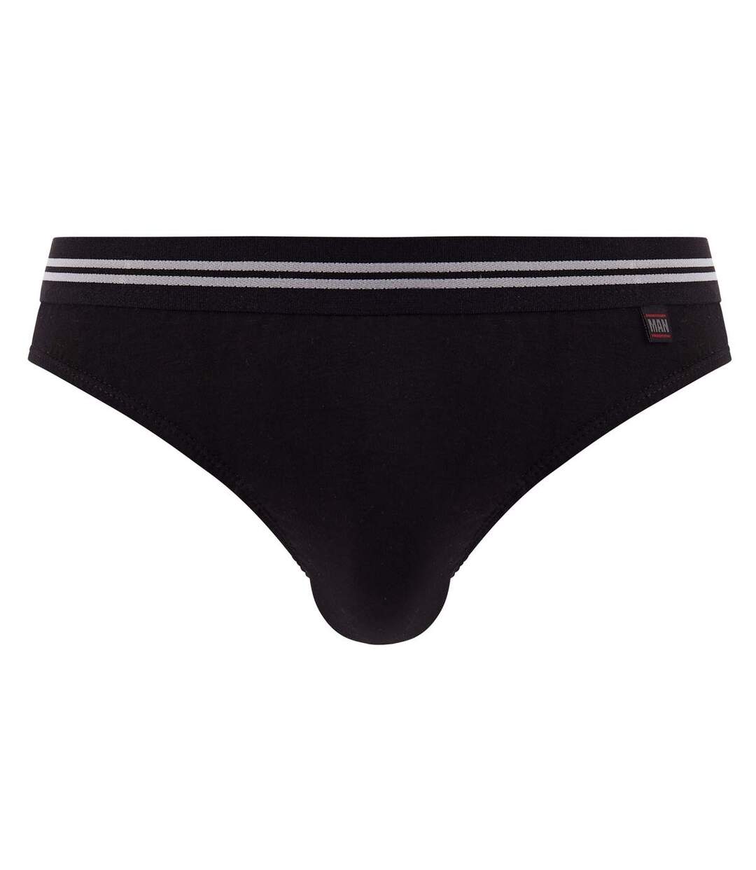 Lot de 2 slips blanc & noir Gentleman-1