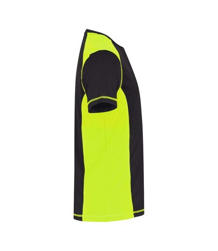 T-shirt Ambition Homme Jaune Fluo Clique