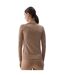 T-shirt Waw24useaf156 Femme Marron Clair 4F-3