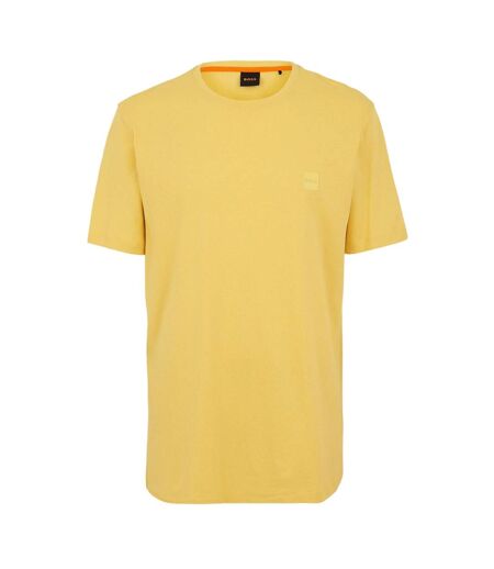 T-shirt Motif/style Orange Homme Jaune Boss