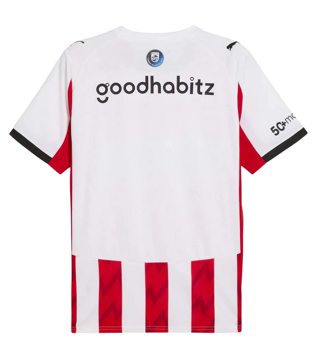 Mens 25/26 Puma Home Shirt White Red PSV Eindhoven-3
