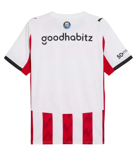 Mens 25/26 Puma Home Shirt White Red PSV Eindhoven