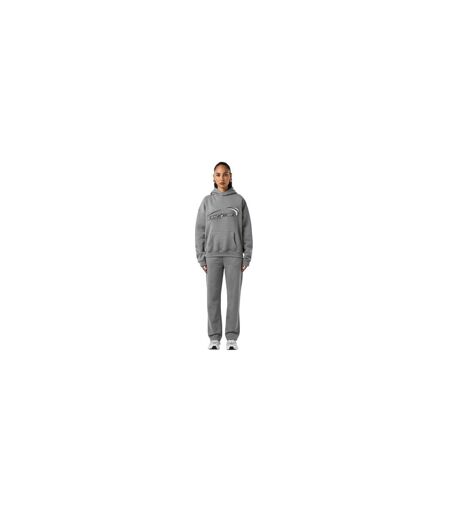 Pantalon De Jogging Motif/style Logo Brodé Femme Gris Sisters And Seekers