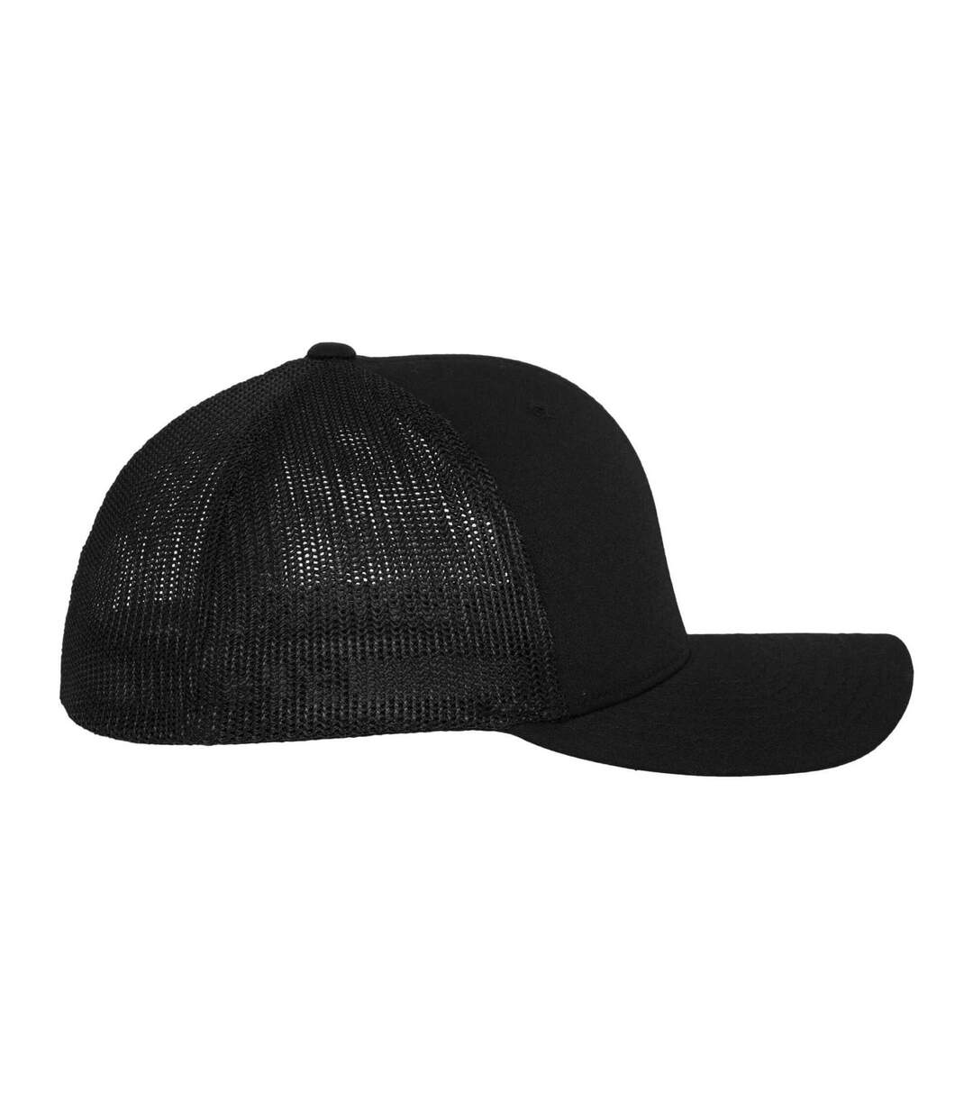 Casquette Trucker Adulte Noir Flexfit-4