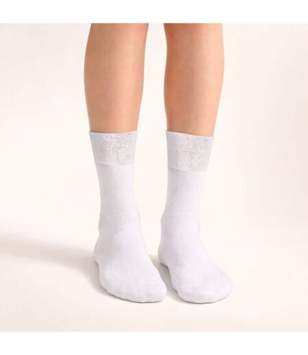 Dr. Socks - Lot de 4 Chaussettes Diabétiques Femme Bambou