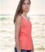 Débardeur femme sans manche - Orange - Taille unique-5