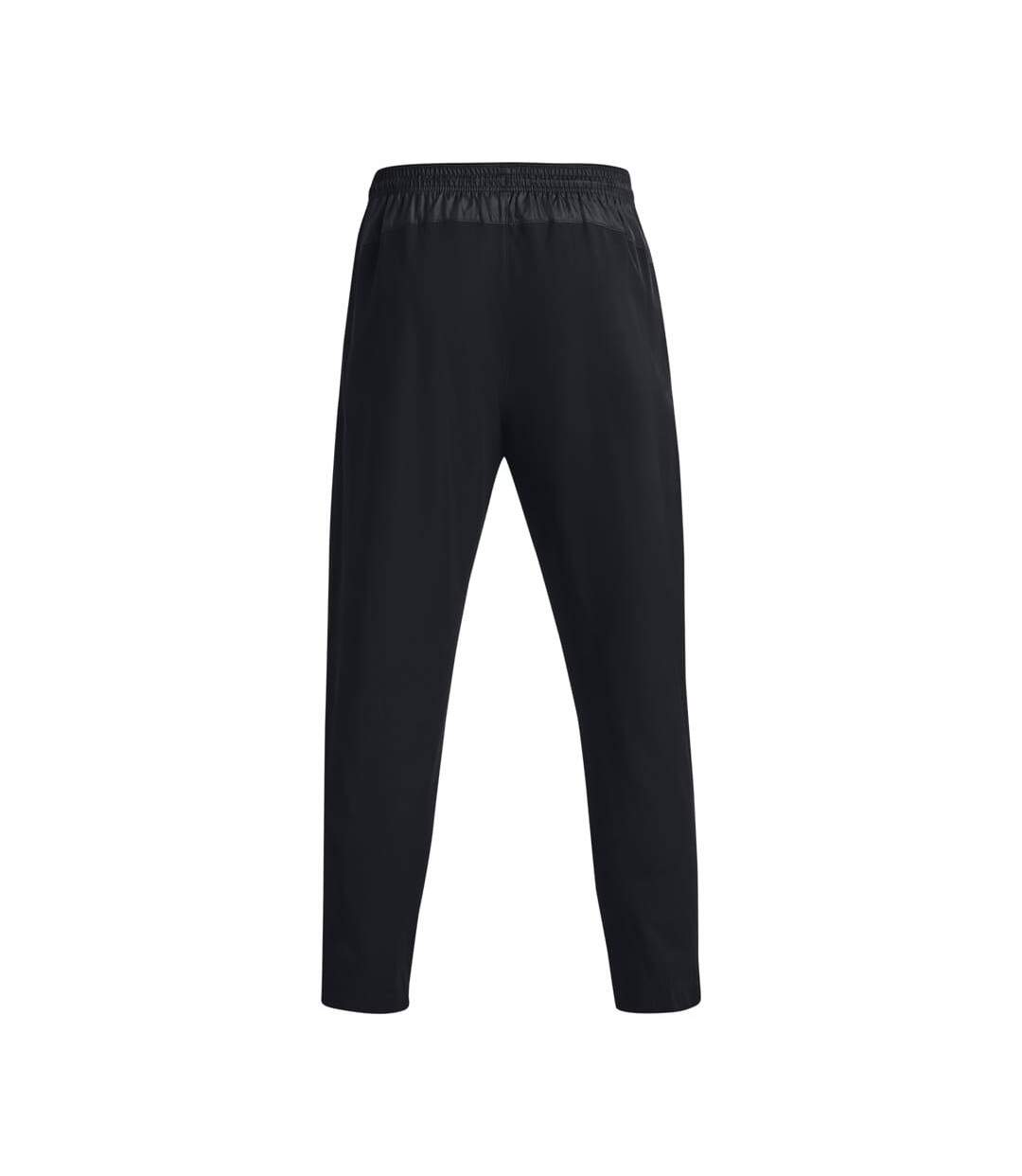 Mens Rush Woven Jogging Bottoms Black Under Armour-2
