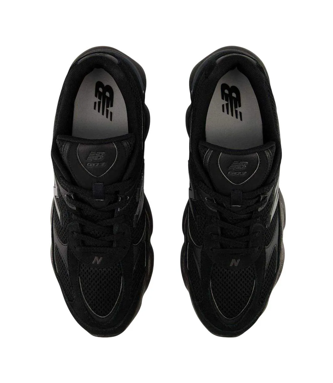 Mens 603 Trainers Triple Black New Balance-3