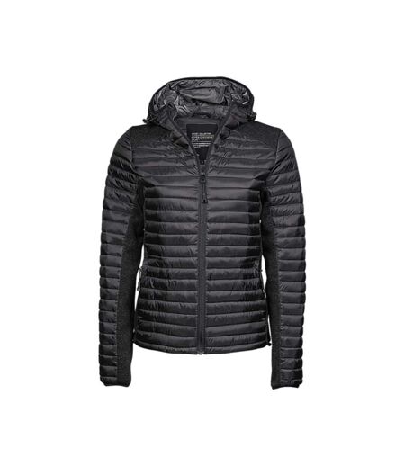 Veste matelassée aspen femme noir/mélange noir Tee Jays Tee Jays