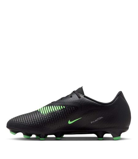 Mens Academy Firm Ground Football Boots Black Green Nike