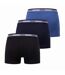 Pack Of 3  Mens Logo Boxer Shorts  Multicoloured Hugo-2
