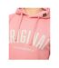 Mens Kensby Hoodie Pink Crosshatch-4