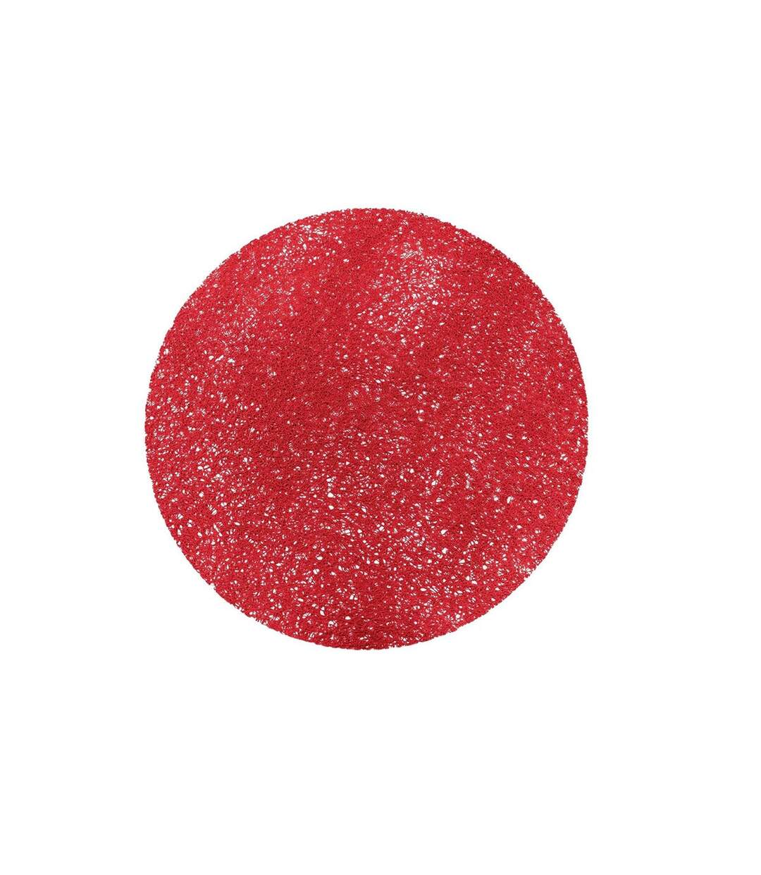 Set de Table Rond Tortilla 38cm Rouge-1