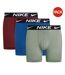 Boxers Dri-fit Essential Micro Homme Blanc Gris Bleu Bordeaux Nike-1