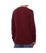 Pull bordeaux homme tommy hilfiger slim essntls - m-2