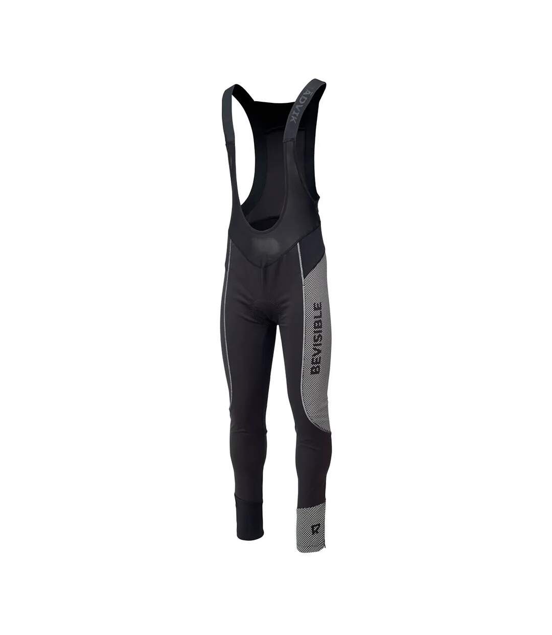 Cuissard Long De Cyclisme À Bretelles Union Gts Homme Noir Argenté Radvik-3