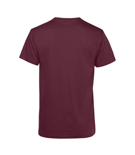 B&C Mens Organic E150 T-Shirt (Burgundy)