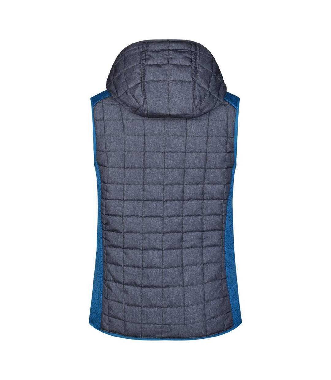 Veste Hybride Femme Bleu Roi Anthracite Chiné James And Nicholson-2