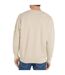 Mens Natural Structure Crew Neck Sweatshirt Beige Calvin Klein-2